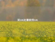买LOL比赛软件LOL