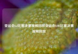 亚运会lol比赛决赛视频回放亚运会LOL比赛决赛视频回放