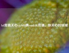 lol竞猜关心xhyh88碘comLOL竞猜，你关心的领域
