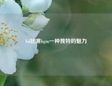 lol比赛bgm一种独特的魅力