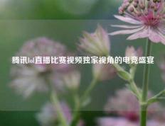 腾讯lol直播比赛视频独家视角的电竞盛宴