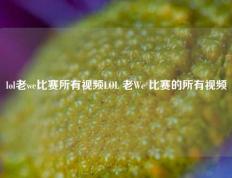 lol老we比赛所有视频LOL 老We 比赛的所有视频