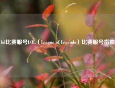 lol比赛服号LOL（League of Legends）比赛服号指南