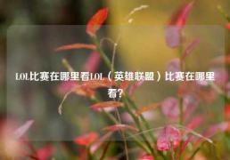 LOL比赛在哪里看LOL（英雄联盟）比赛在哪里看？