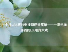 一个打lol比赛的电视剧逐梦英雄——一季热血沸腾的LOL电竞大戏