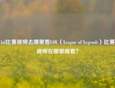 lol比赛视频去哪里看LOL（League of Legends）比赛视频在哪里观看？