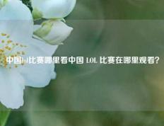 中国lol比赛哪里看中国 LOL 比赛在哪里观看？