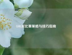 LOL买比赛策略与技巧指南