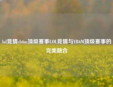 lol竞猜yb6m顶级赛事LOL竞猜与YB6M顶级赛事的完美融合