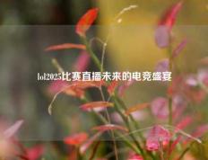 lol2025比赛直播未来的电竞盛宴