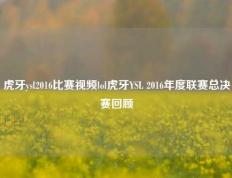 虎牙ysl2016比赛视频lol虎牙YSL 2016年度联赛总决赛回顾