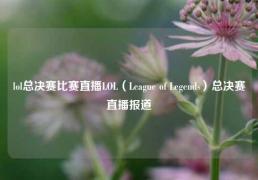 lol总决赛比赛直播LOL（League of Legends）总决赛直播报道