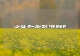 lol冰岛比赛一场冰雪中的电竞盛宴