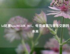 lol比赛bgm2025LOL 2025，电竞盛宴与音乐交融的未来
