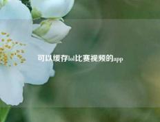 可以缓存lol比赛视频的app
