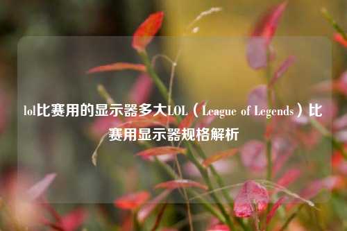 lol比赛用的显示器多大LOL（League of Legends）比赛用显示器规格解析