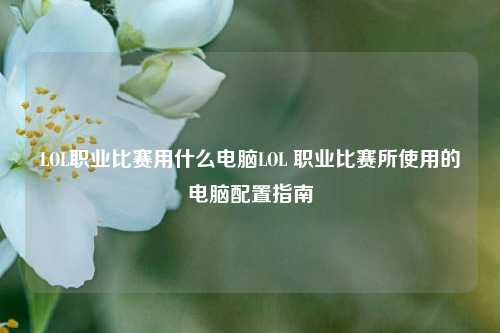 LOL职业比赛用什么电脑LOL 职业比赛所使用的电脑配置指南